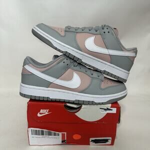 Nike Dunk Low Retro WMNS “Soft Grey Oxford Pink” DM8329-600